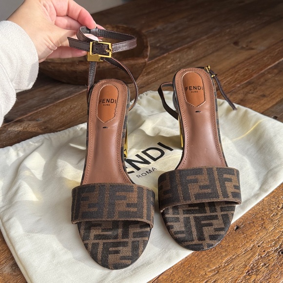 Fendi
FF 95MM Traced Heel Sandals - Picture 5 of 7